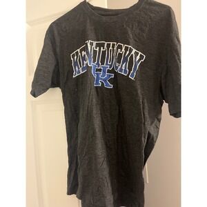 Kentucky Wildcats T Shirt Mens Medium Gray UK NCAA College‎ Tee